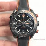 (OM)Replica Omega Seamaster Planet Ocean 600m Master Watch Black Case